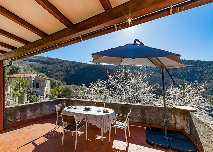 Tipica Casa Antica Ligure - Ca' Del Ciliegio 펜션 Calice Ligure